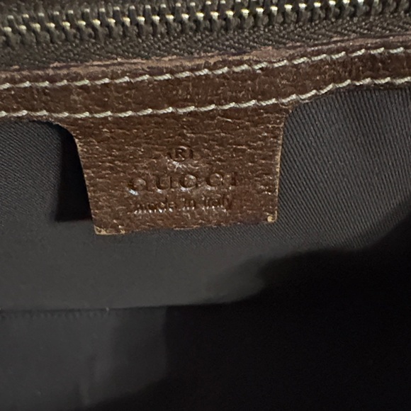 Gucci Brown Monogram Canvas Tote - Picture 2 of 10
